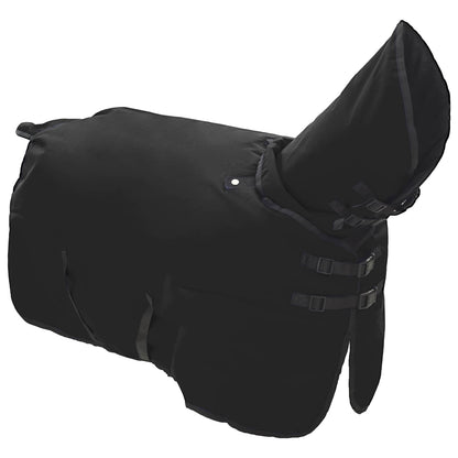 Pferdedecke Dunkelgrün Und Polyester Schwarz