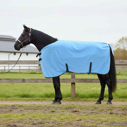 Pferdedecke Volles Polyester Aqua