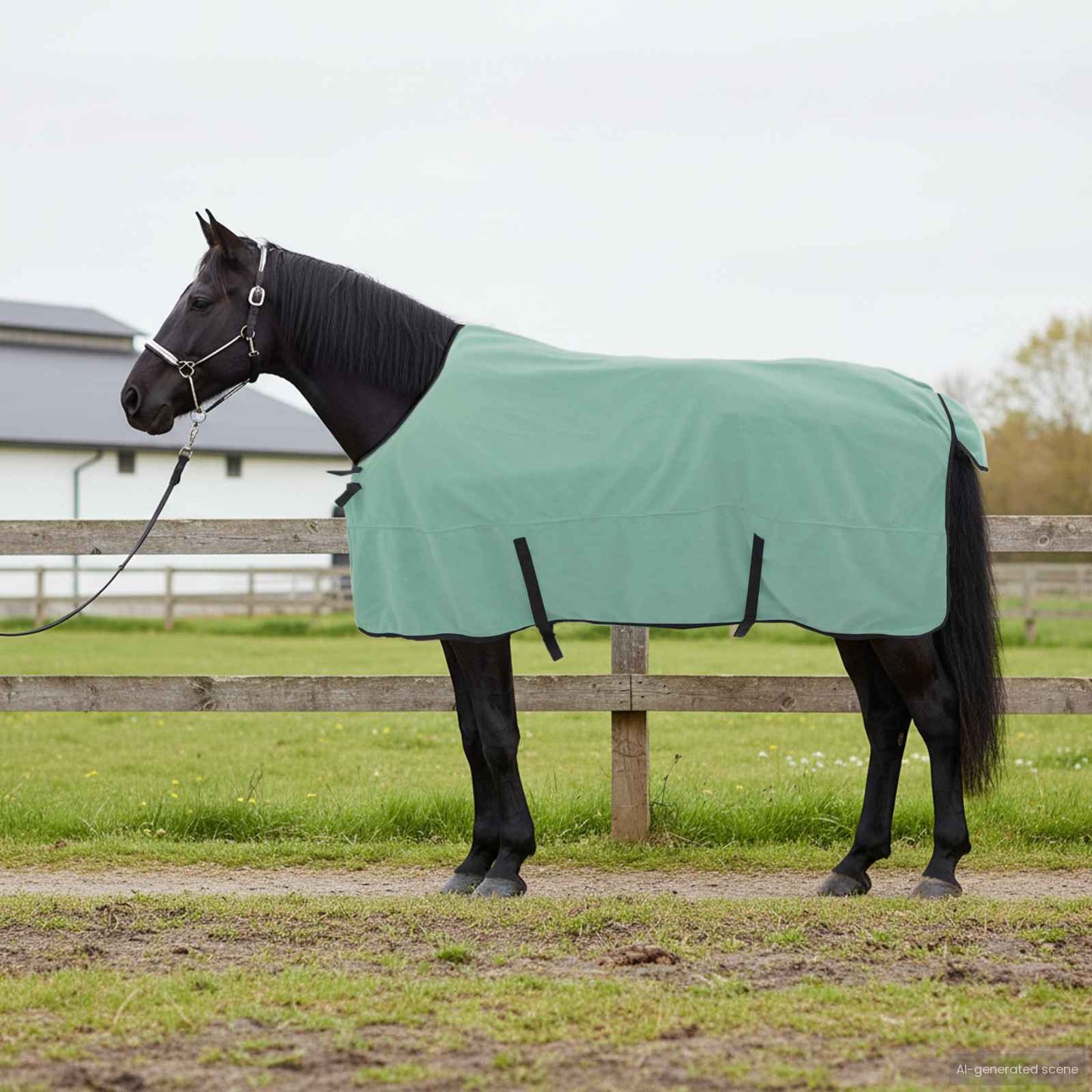 Pferdedecke Sonder Polyester Grün
