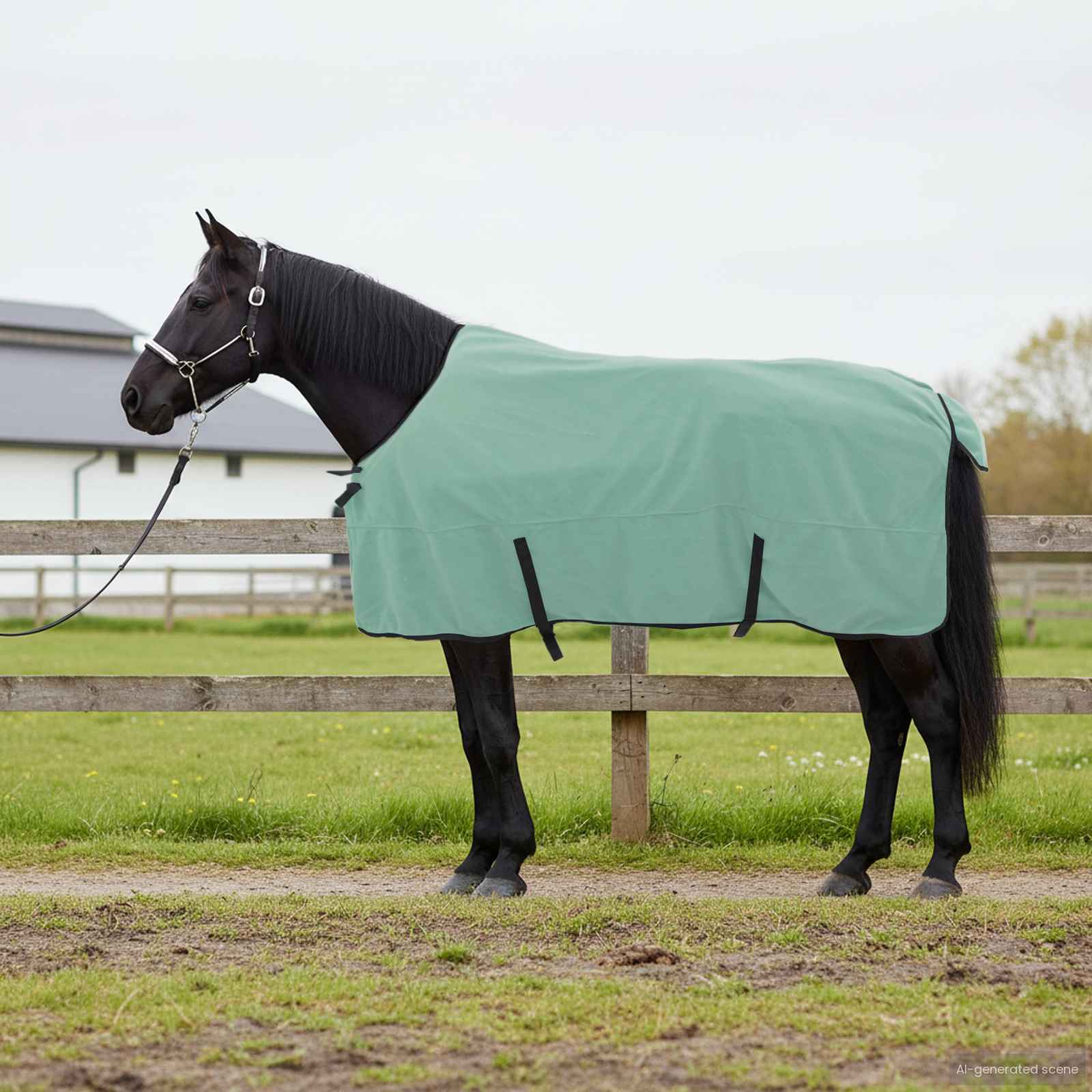 Pferdedecke Sonder Polyester Grün