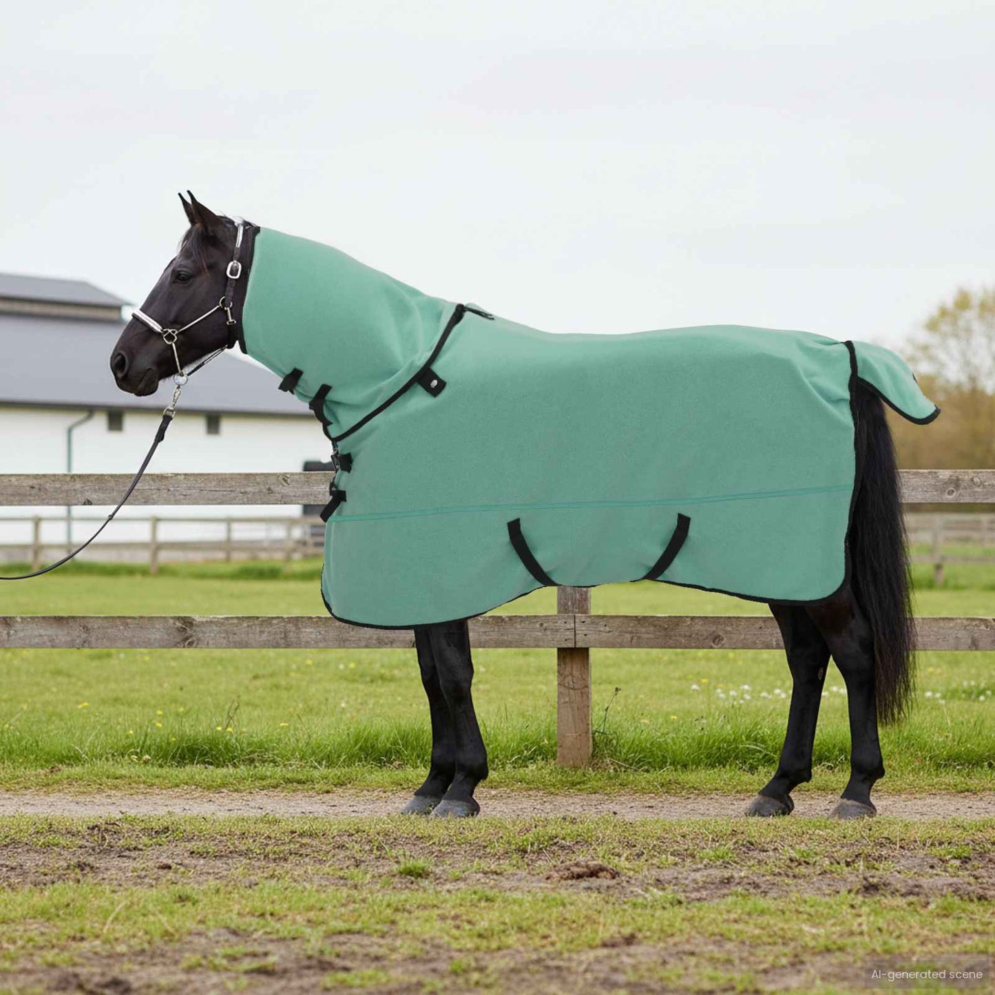 Pferdedecke Sonder Polyester Grün