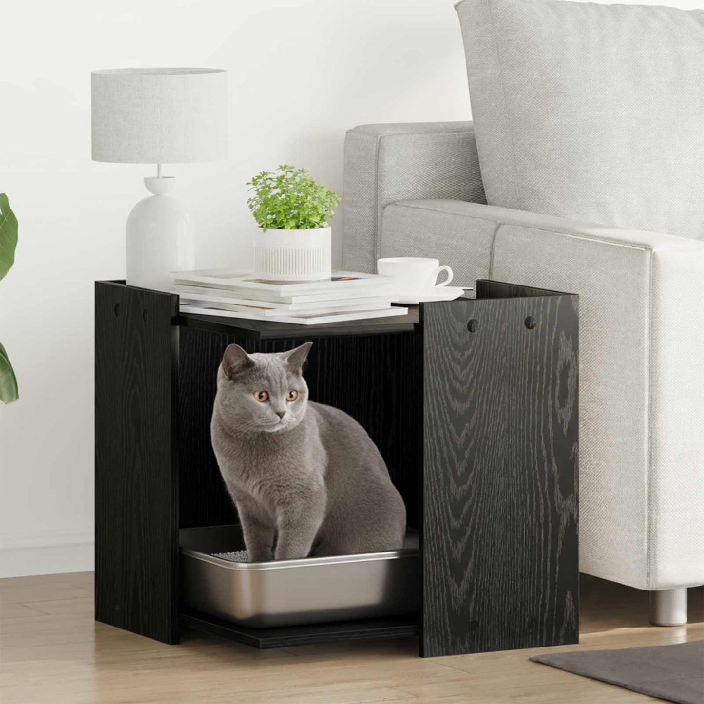 Katzenklo Holzwerkstoff