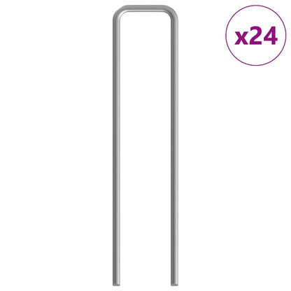 Hühnerkäfig 2 Pcs Silber 600 X 100 X 210 Cm Verzinkter Stahl