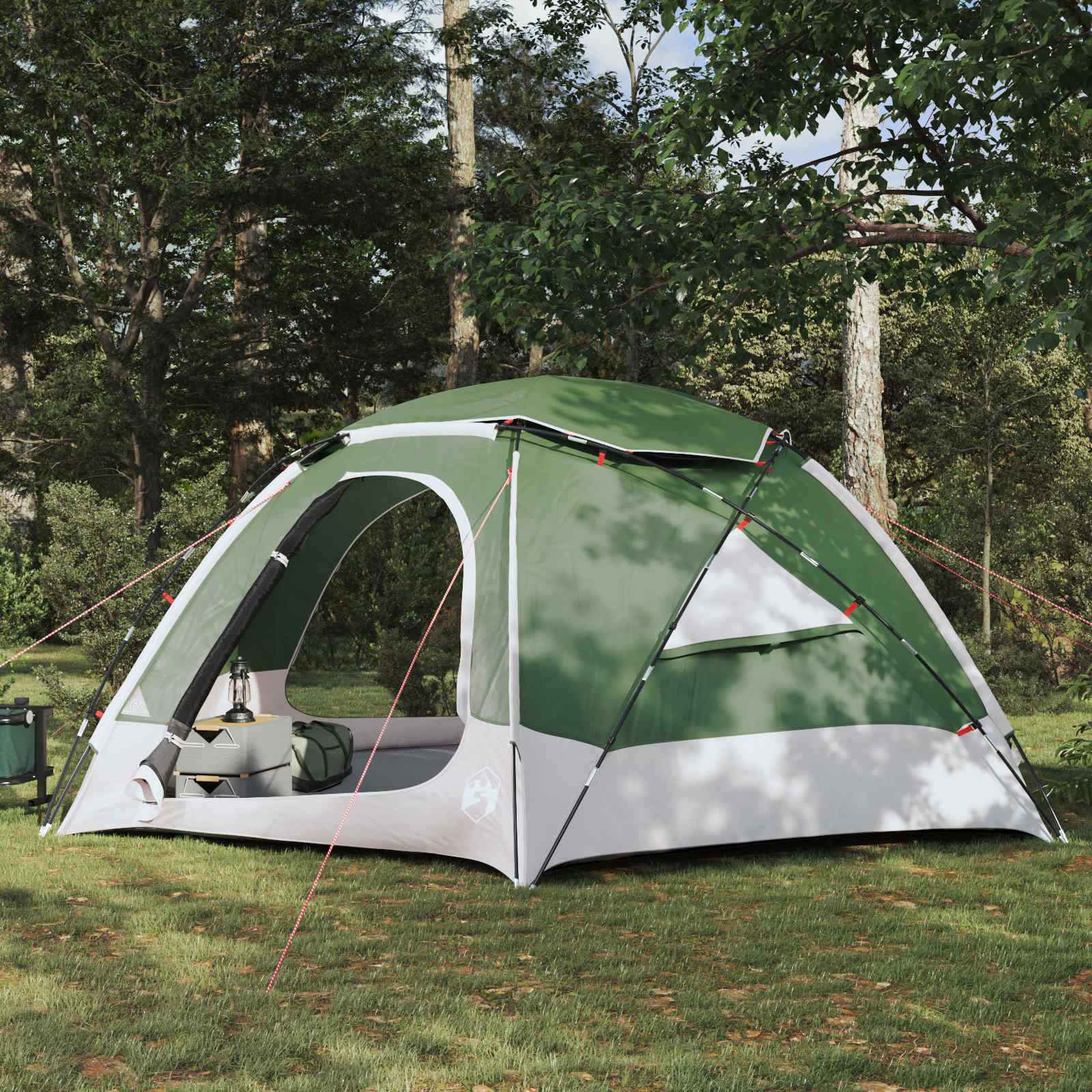 Kuppelzelt Mit Abnehmbarem Regenfly 4-Personen