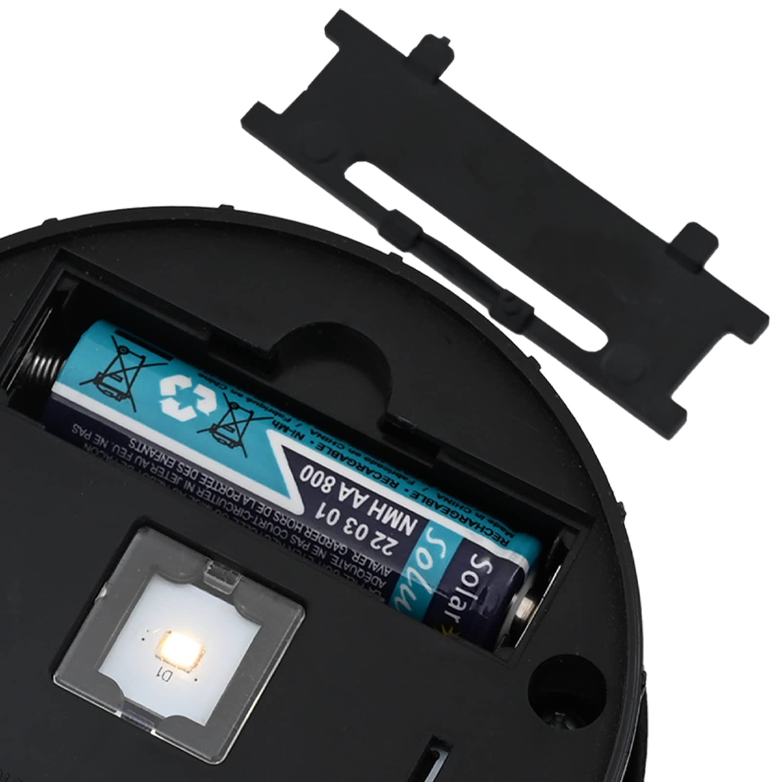 Solar Led Wegeleuchte 2 Pcs Kalt Gewalzter Stahl