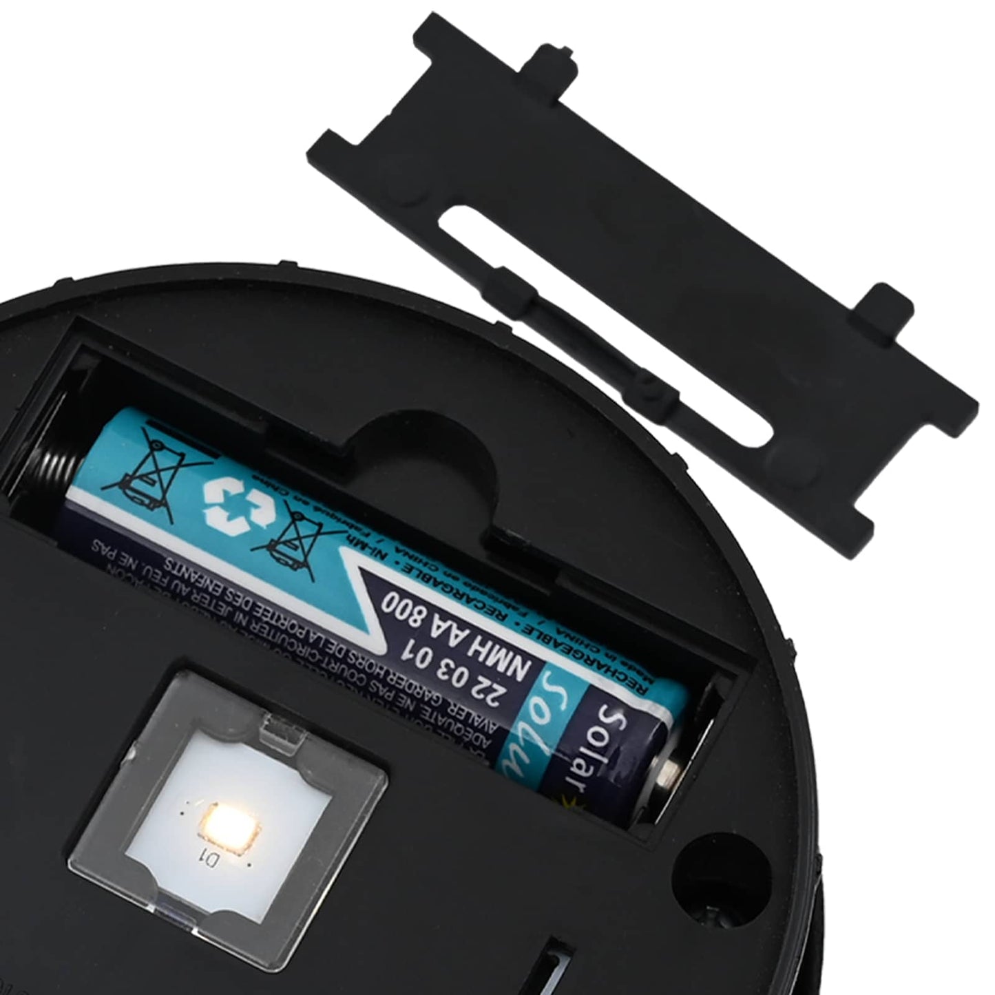 Solar Led Weg Licht 2 Pcs Kalt Gewalzter Stahl