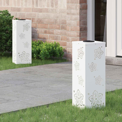 Solar Led Weg Licht 2 Pcs Kalt Gewalzter Stahl