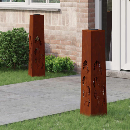 Solar Led Weg Licht 2 Pcs Kalt Gewalzter Stahl