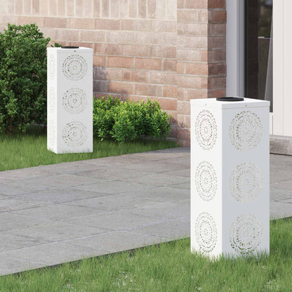 Solar Led Weg Licht 2 Pcs Kalt Gewalzter Stahl