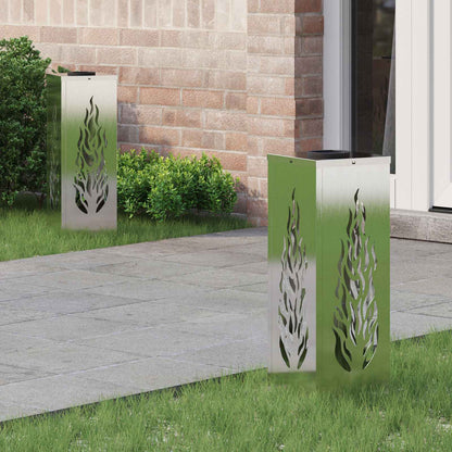 Solar Led Weg Licht 2 Pcs Kalt Gewalzter Stahl