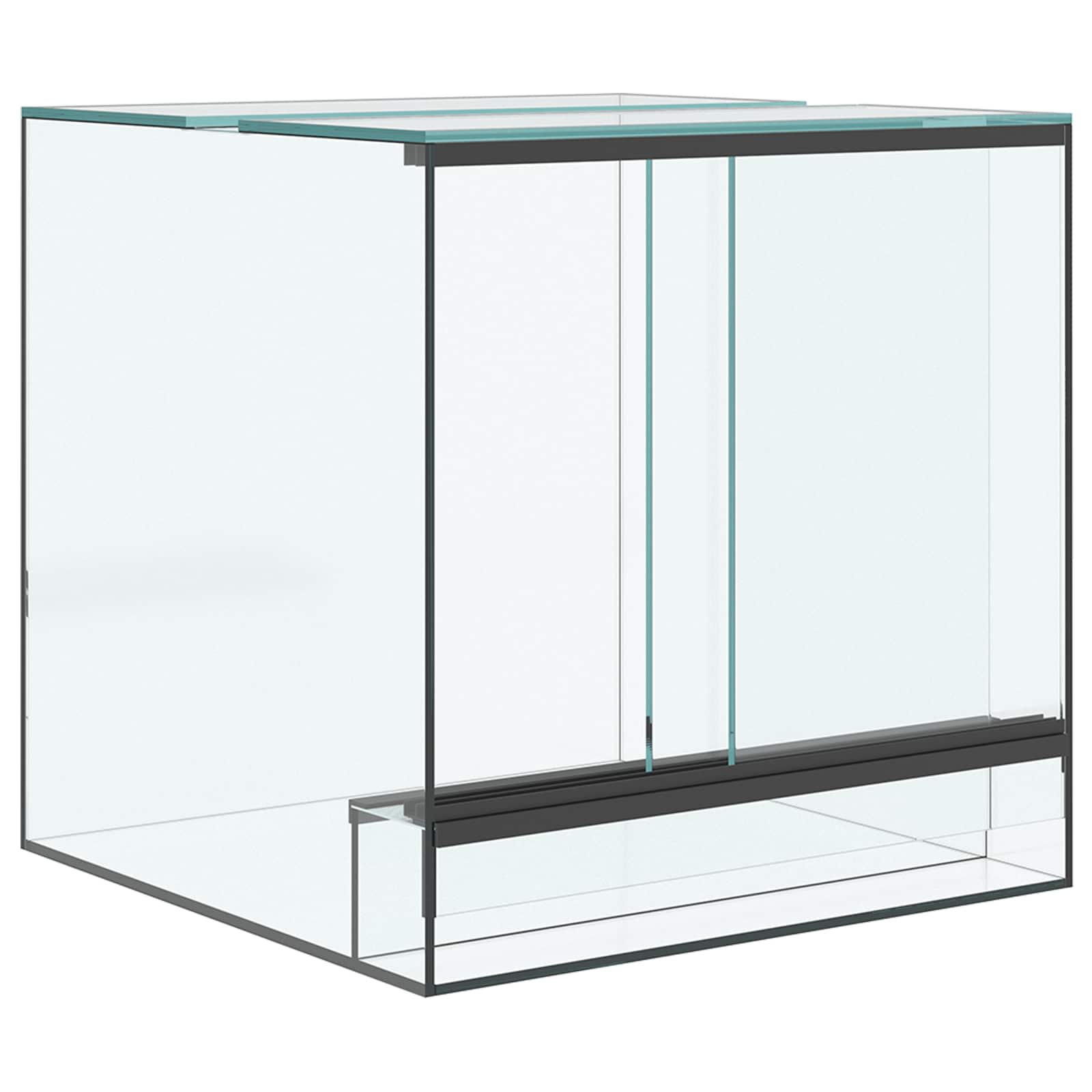 Terrarium Mit Speicher Transparent Glas