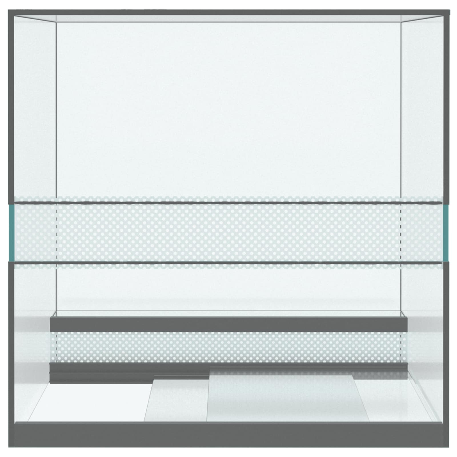 Terrarium Mit Speicher Transparent Glas