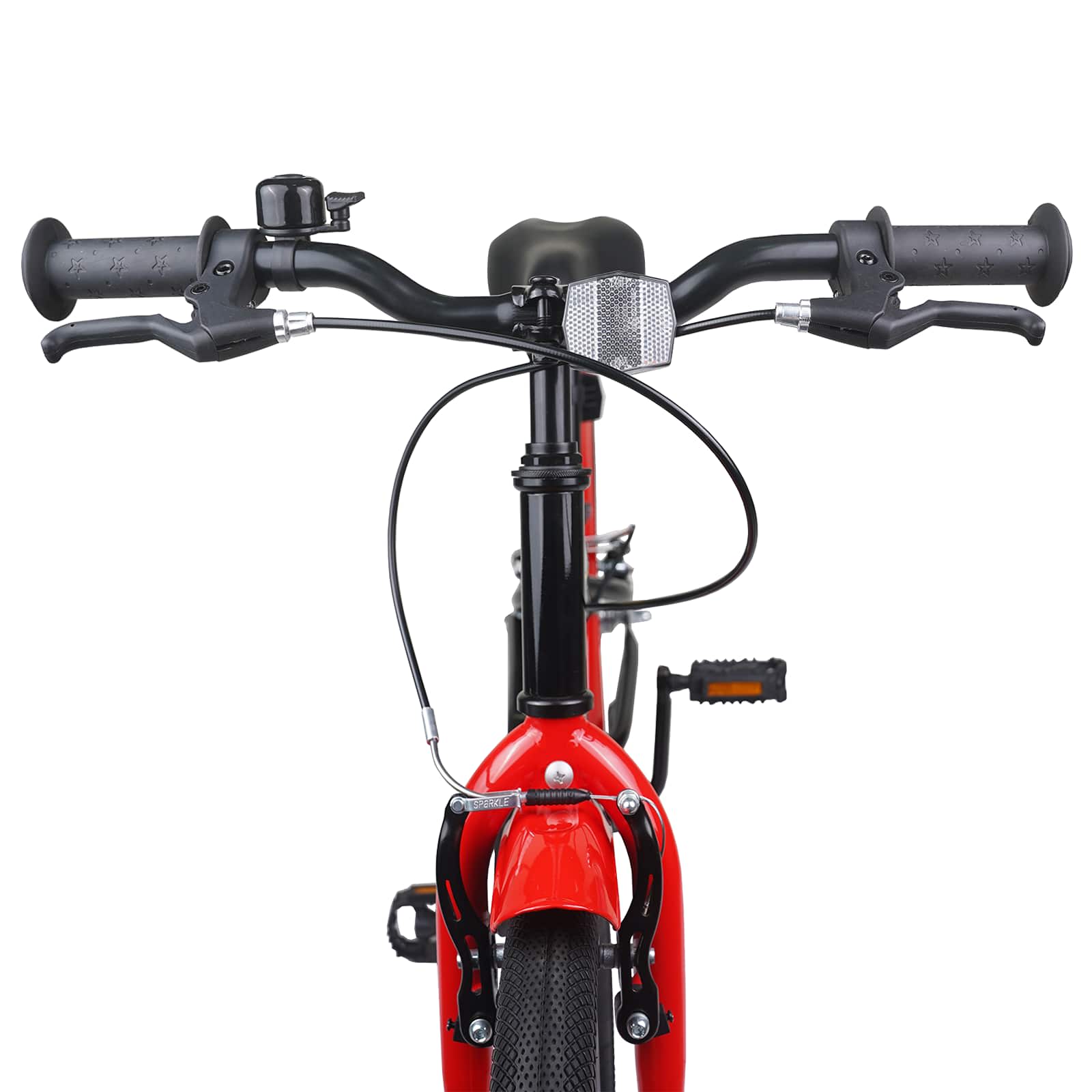 Kinderfahrrad Für 8-12 Jahre Alt Schwarz Rot