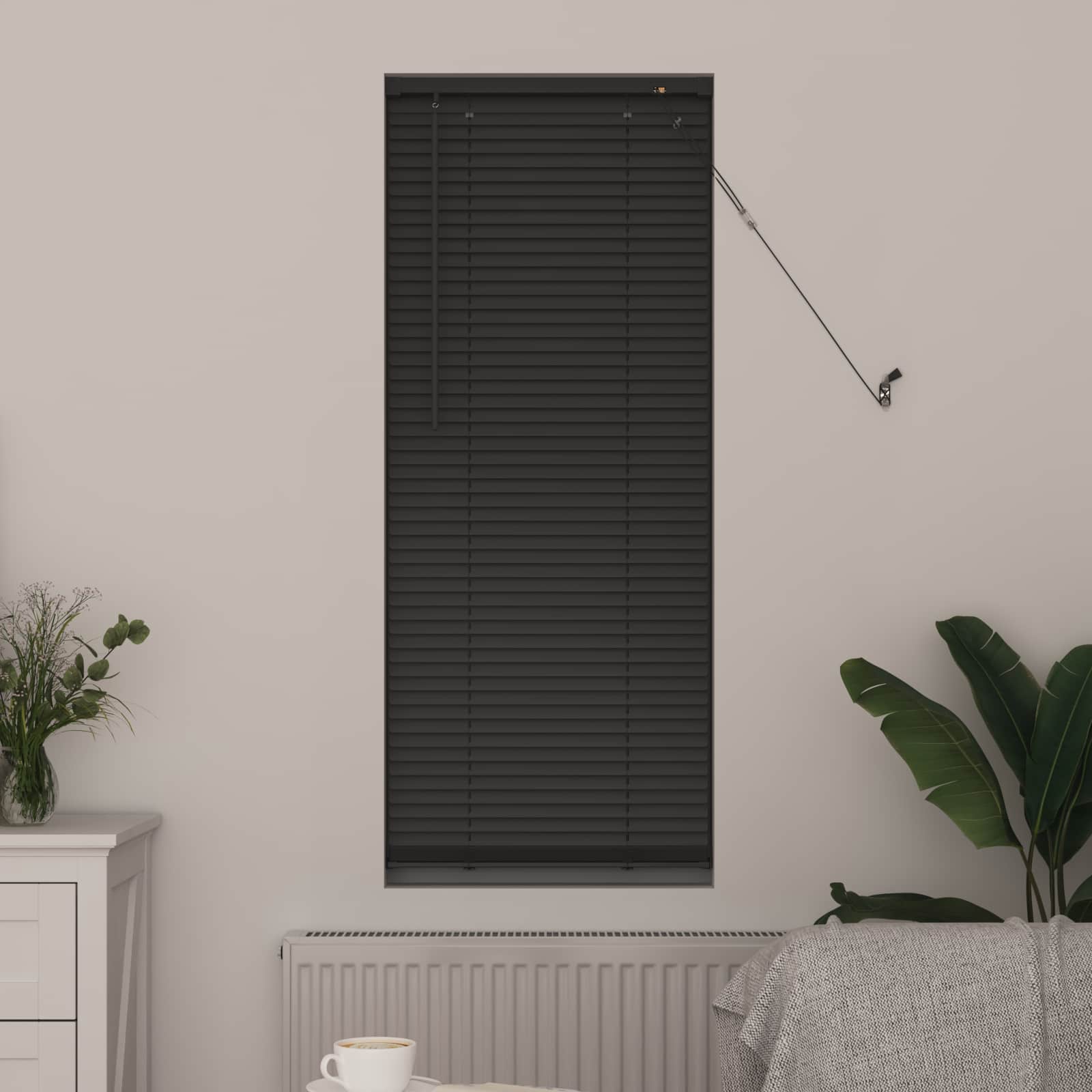 Venetianer Jalousie Verstellbar Silber Grau 150 X 40 Cm Pvc Silbergrau