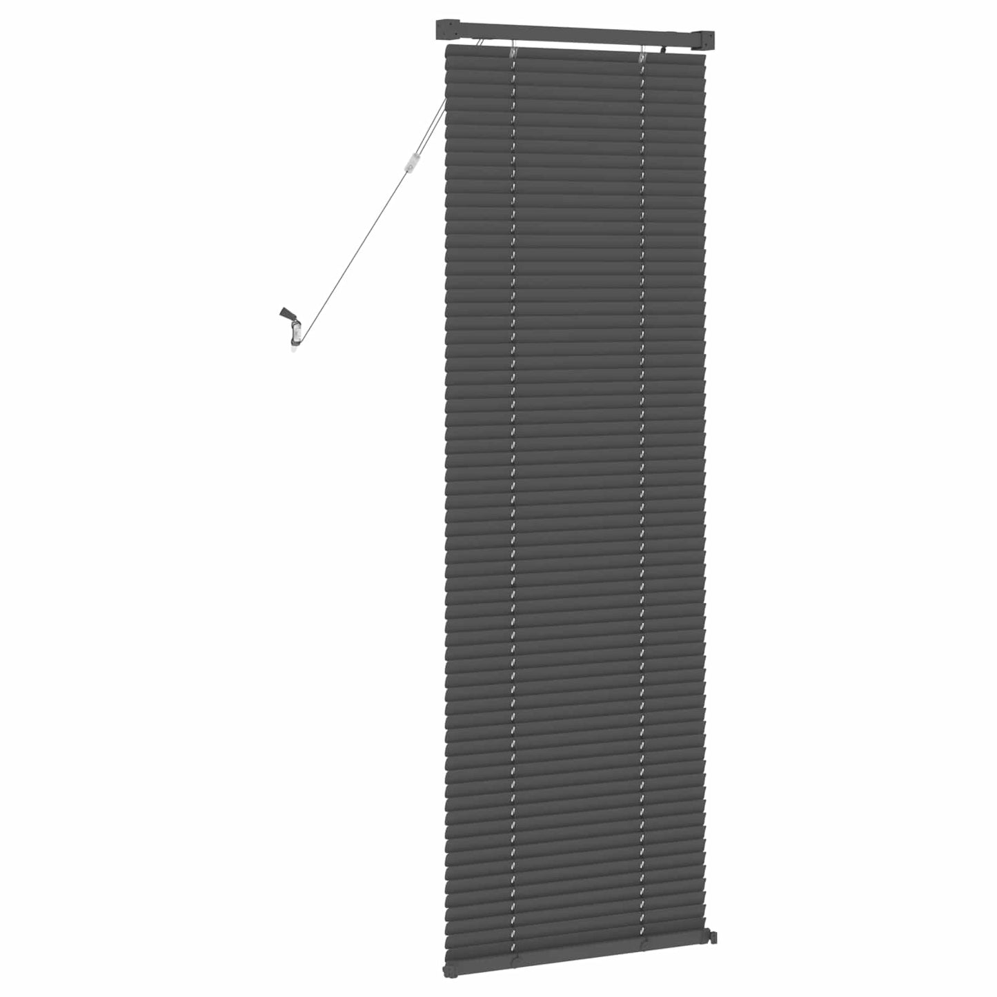 Venetianer Jalousie Verstellbar Silber Grau 150 X 40 Cm Pvc Silbergrau