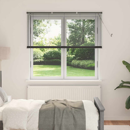 Venetianer Jalousie Verstellbar Silber Grau 150 X 40 Cm Pvc Silbergrau