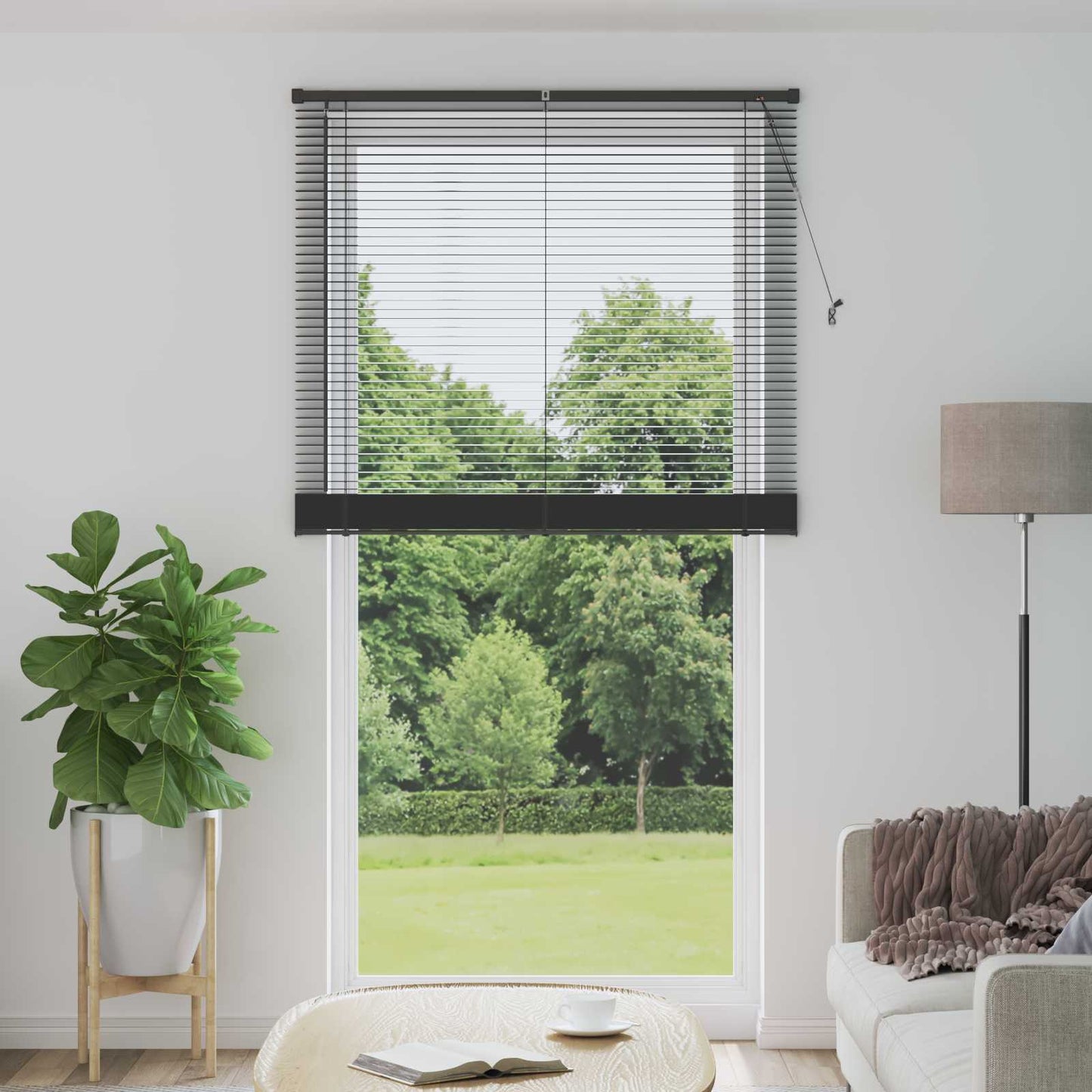 Venetianer Jalousie Verstellbar Silber Grau 150 X 40 Cm Pvc Silbergrau