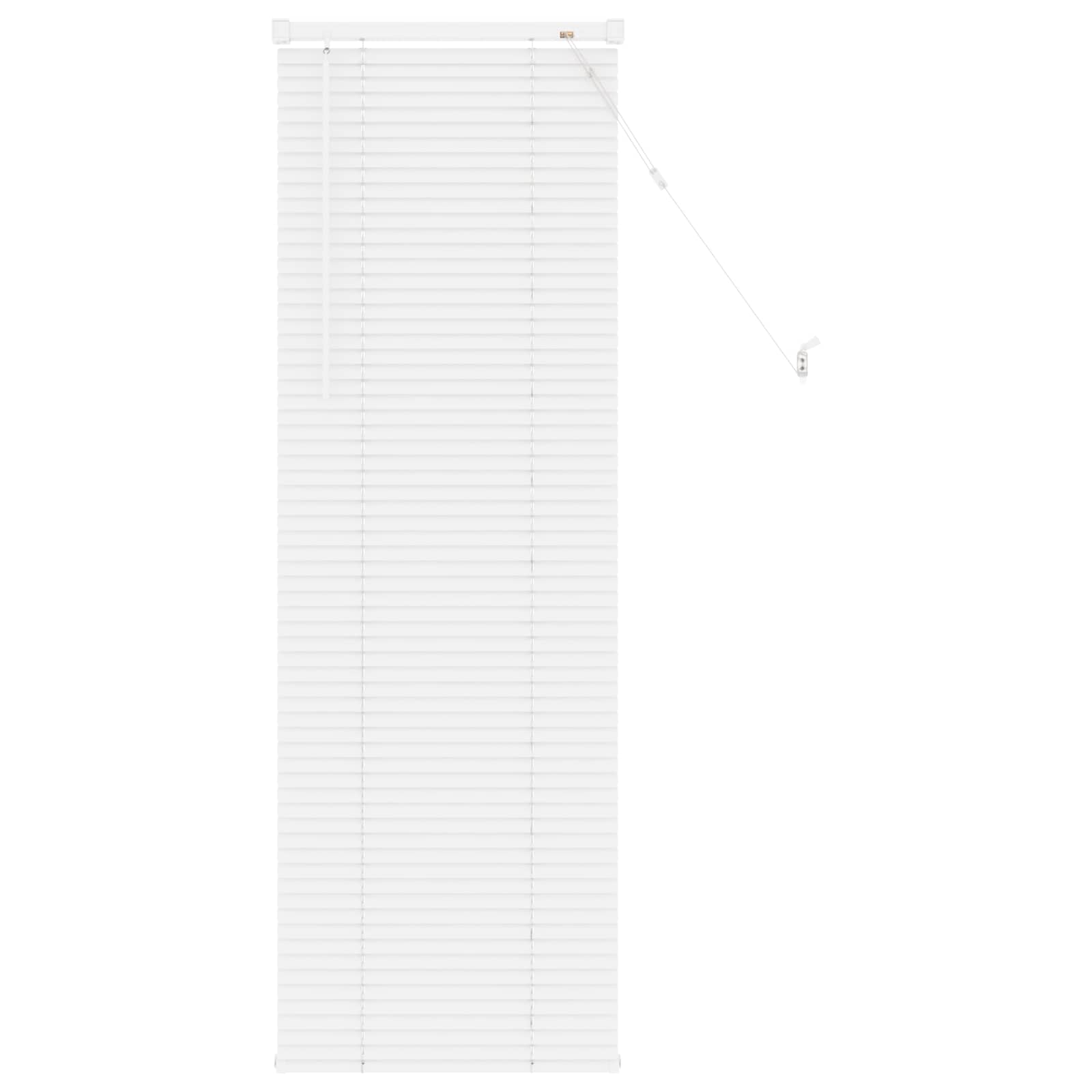Venetianer Jalousie Verstellbar 150 X 40 Cm Pvc Weiß