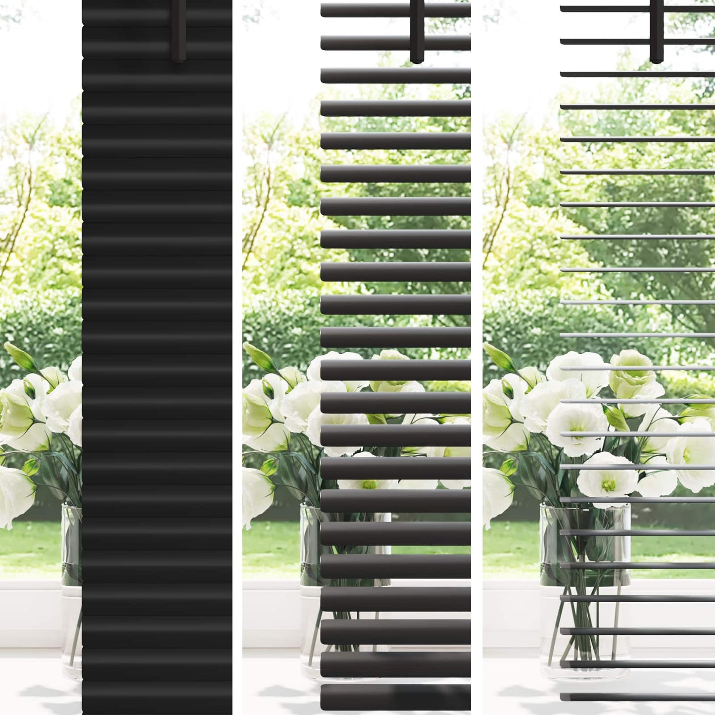 Venetianer Jalousie Verstellbar 150 X 40 Cm Pvc Schwarz