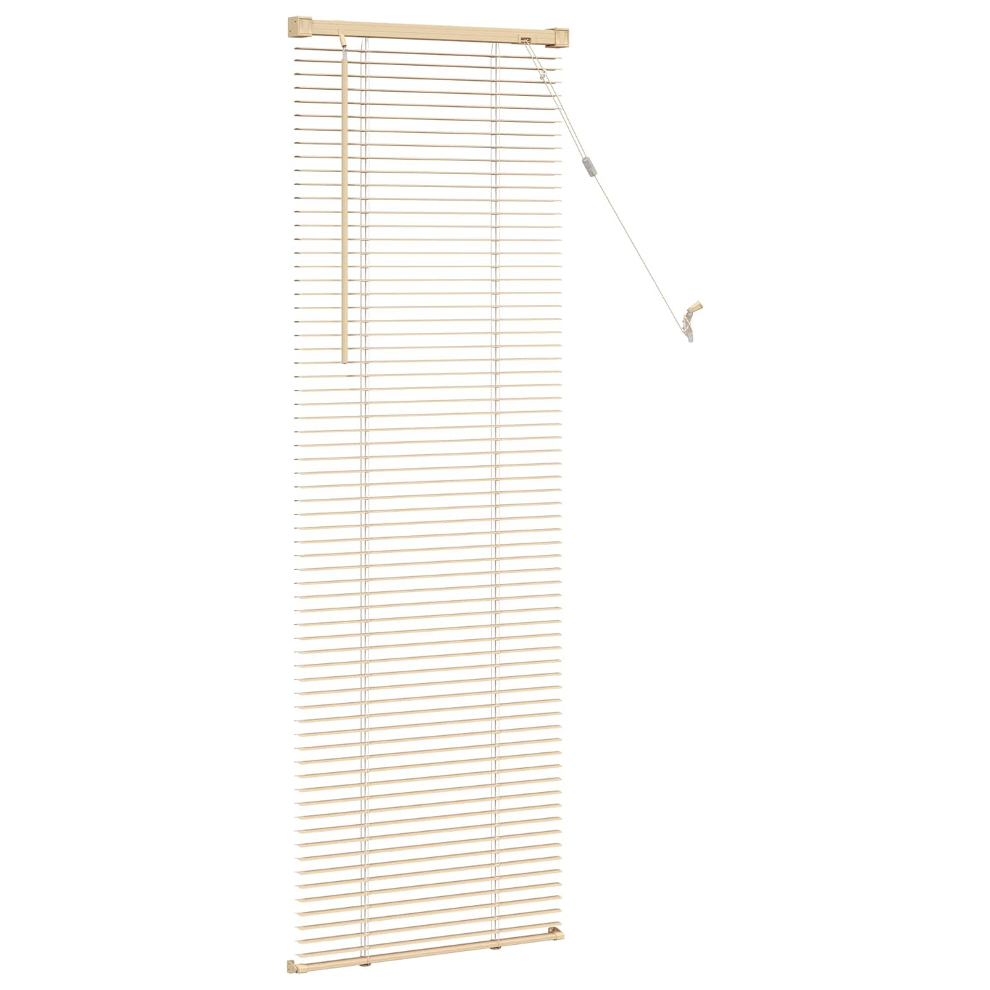 Venetianer Jalousie Mit Muster 150 X 40 Cm Pvc Hellbraun