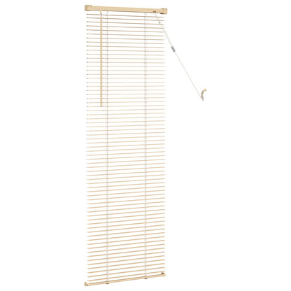Venetianer Jalousie Mit Muster 150 X 40 Cm Pvc Hellbraun
