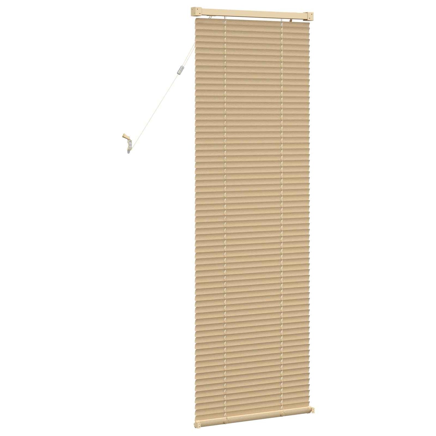 Venetianer Jalousie Mit Muster 150 X 40 Cm Pvc Hellbraun