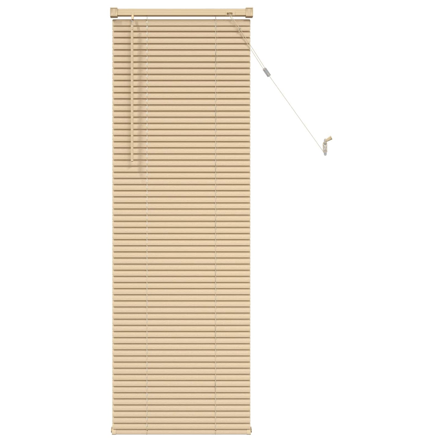 Venetianer Jalousie Mit Muster 150 X 40 Cm Pvc Hellbraun