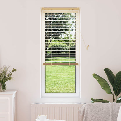 Venetianer Jalousie Mit Muster 150 X 40 Cm Pvc Hellbraun