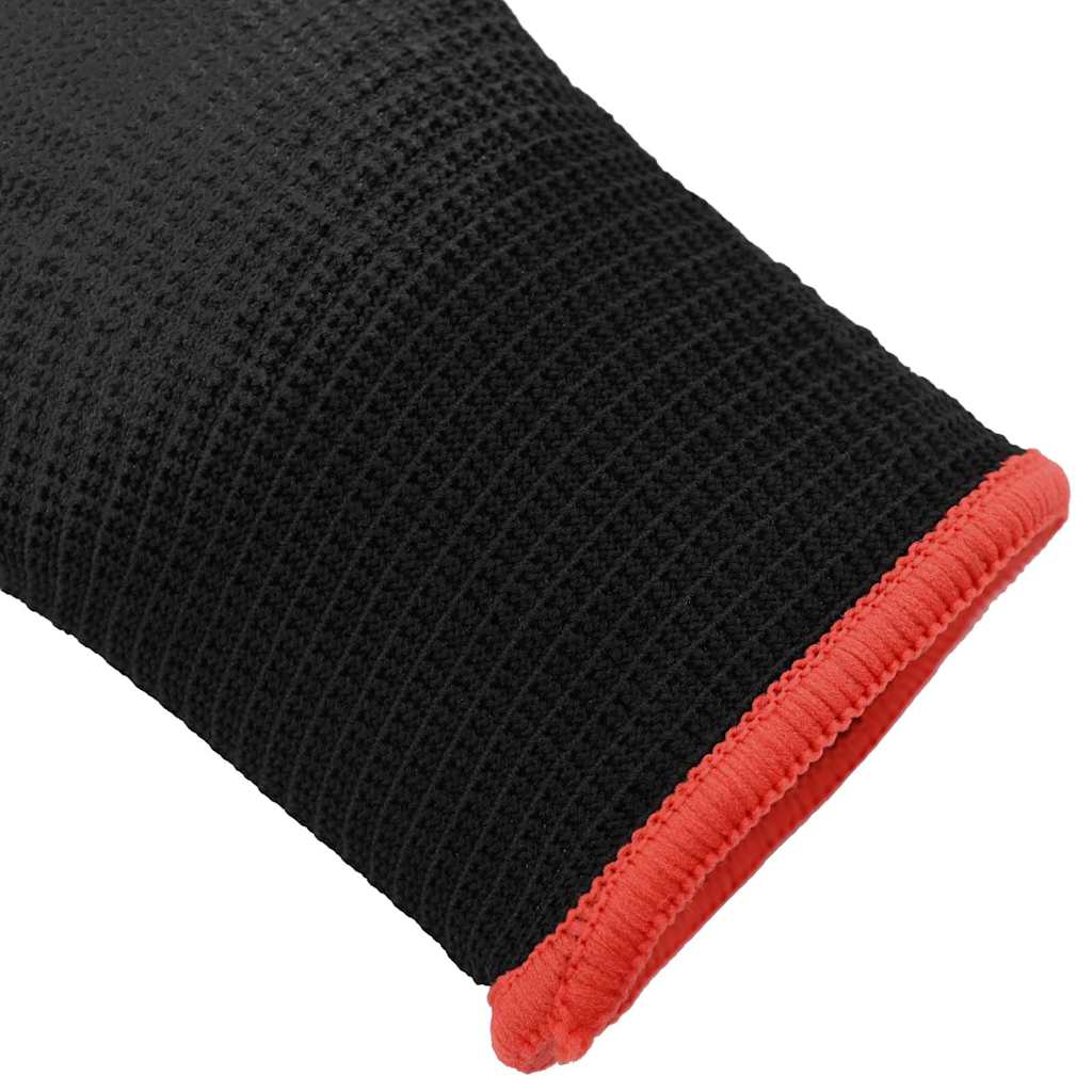 Arbeitshandschuhe 12 Pcs Schwarz 7 / S Polyester