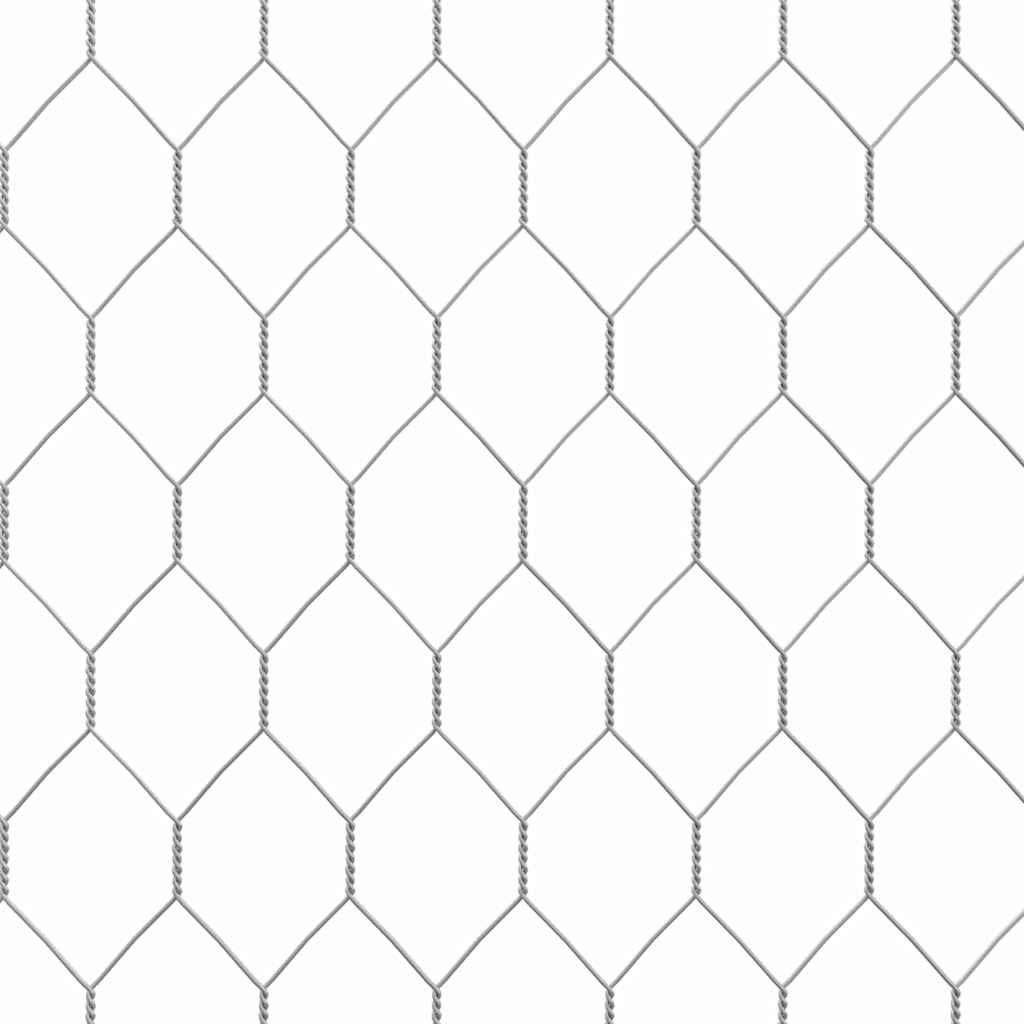Hühnerkäfig Silber Verzinkter Stahl