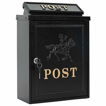 Wandmontierter Briefkasten Mit Speicher 29 X 13 X 41 Cm