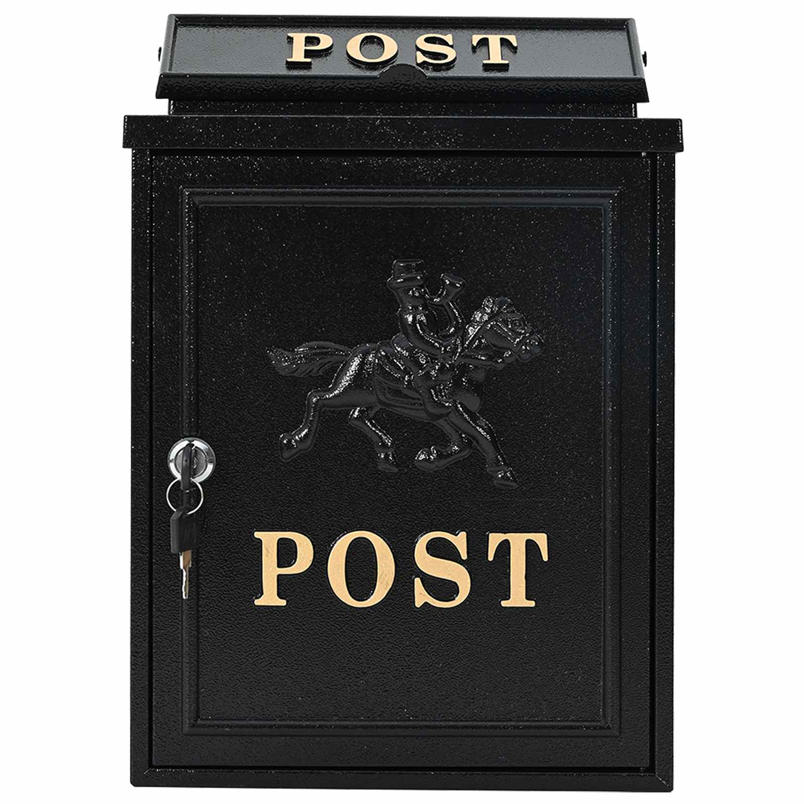 Wandmontierter Briefkasten Mit Speicher 29 X 13 X 41 Cm