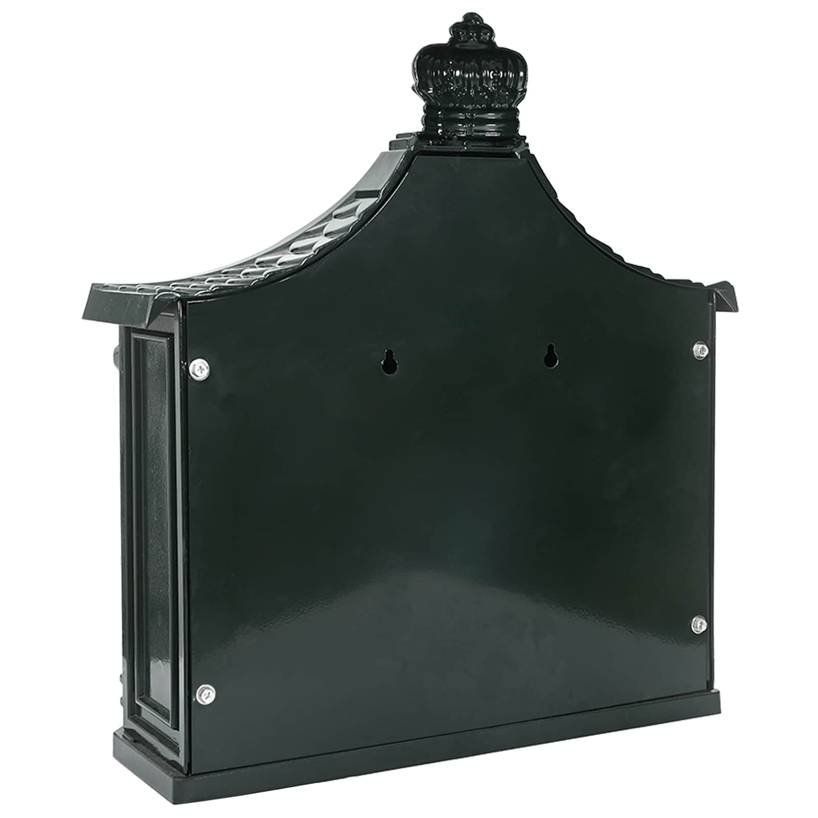 Wandmontierter Briefkasten 40,5 X 16 X 45 Cm Gussaluminium