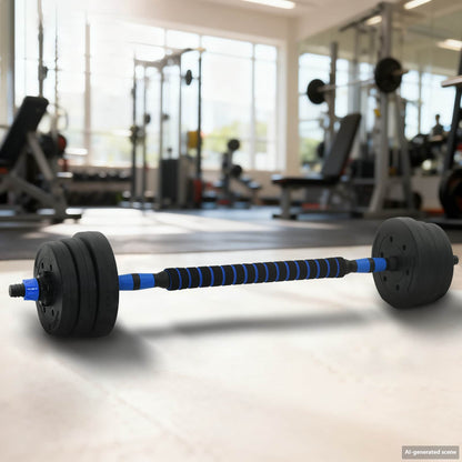 2-In-1 Hantelset 40Kg Zement Und Eisensand