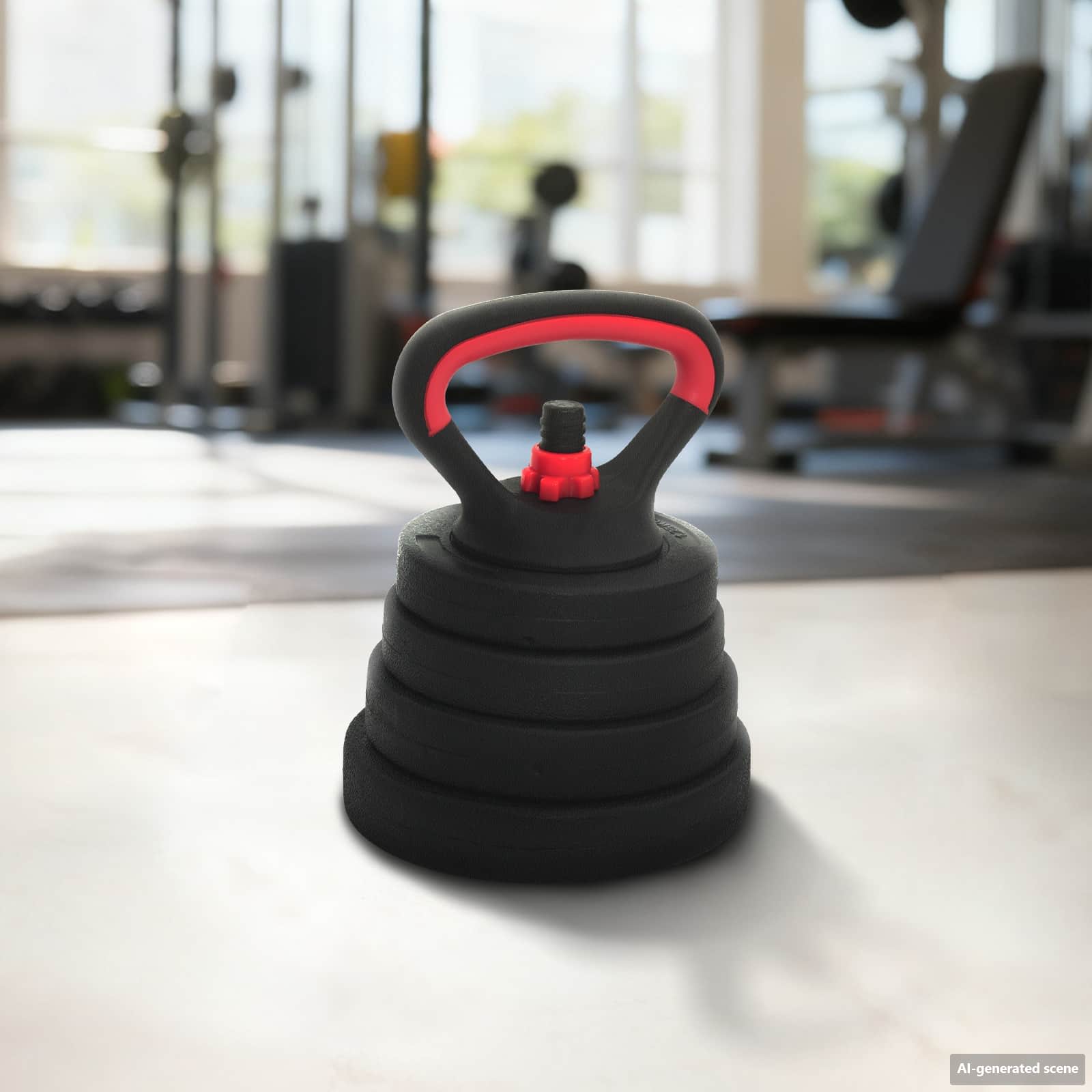 2-In-1 Hantelset 40Kg Zement Und Eisensand