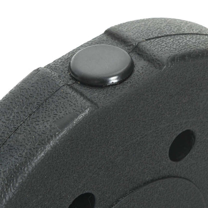 Gewichtsscheiben 4 Pcs 10 Kg Schwarz