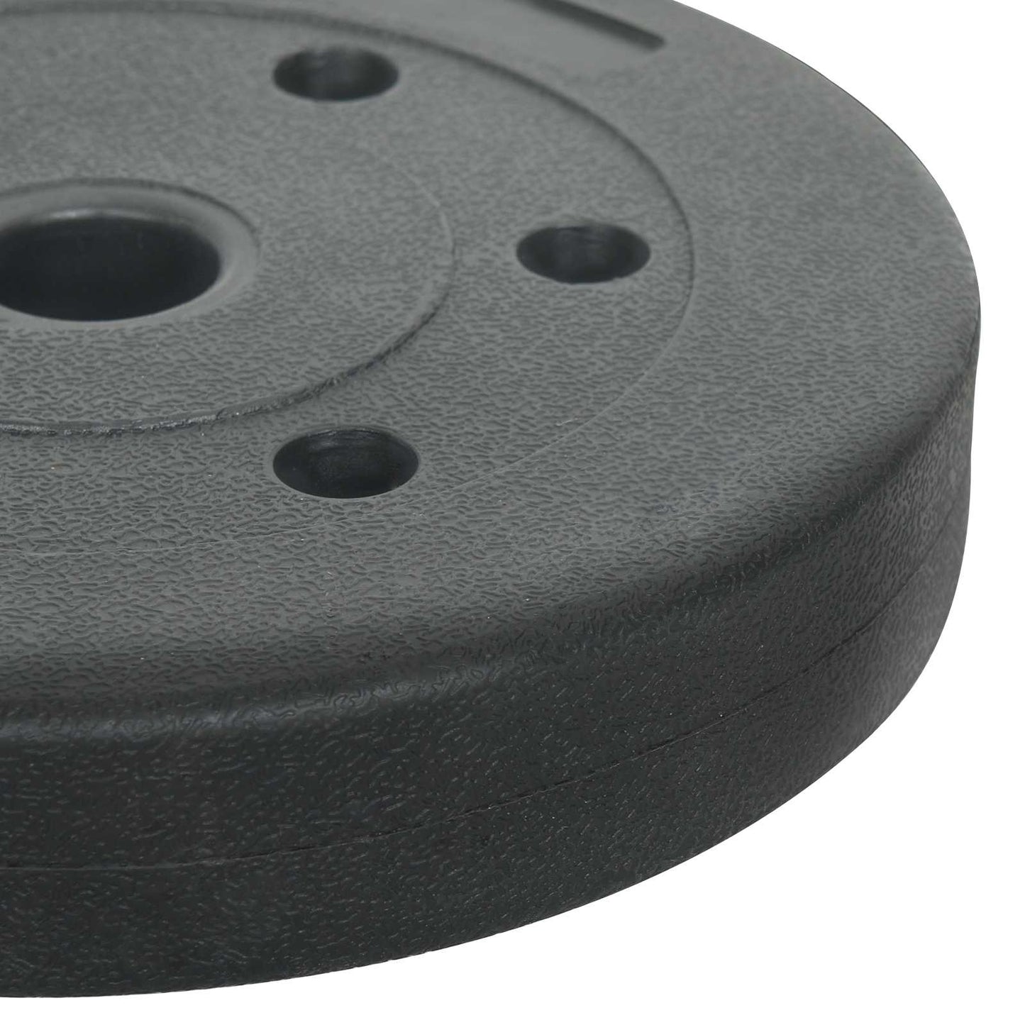 Gewichtsscheiben 4 Pcs 10 Kg Schwarz