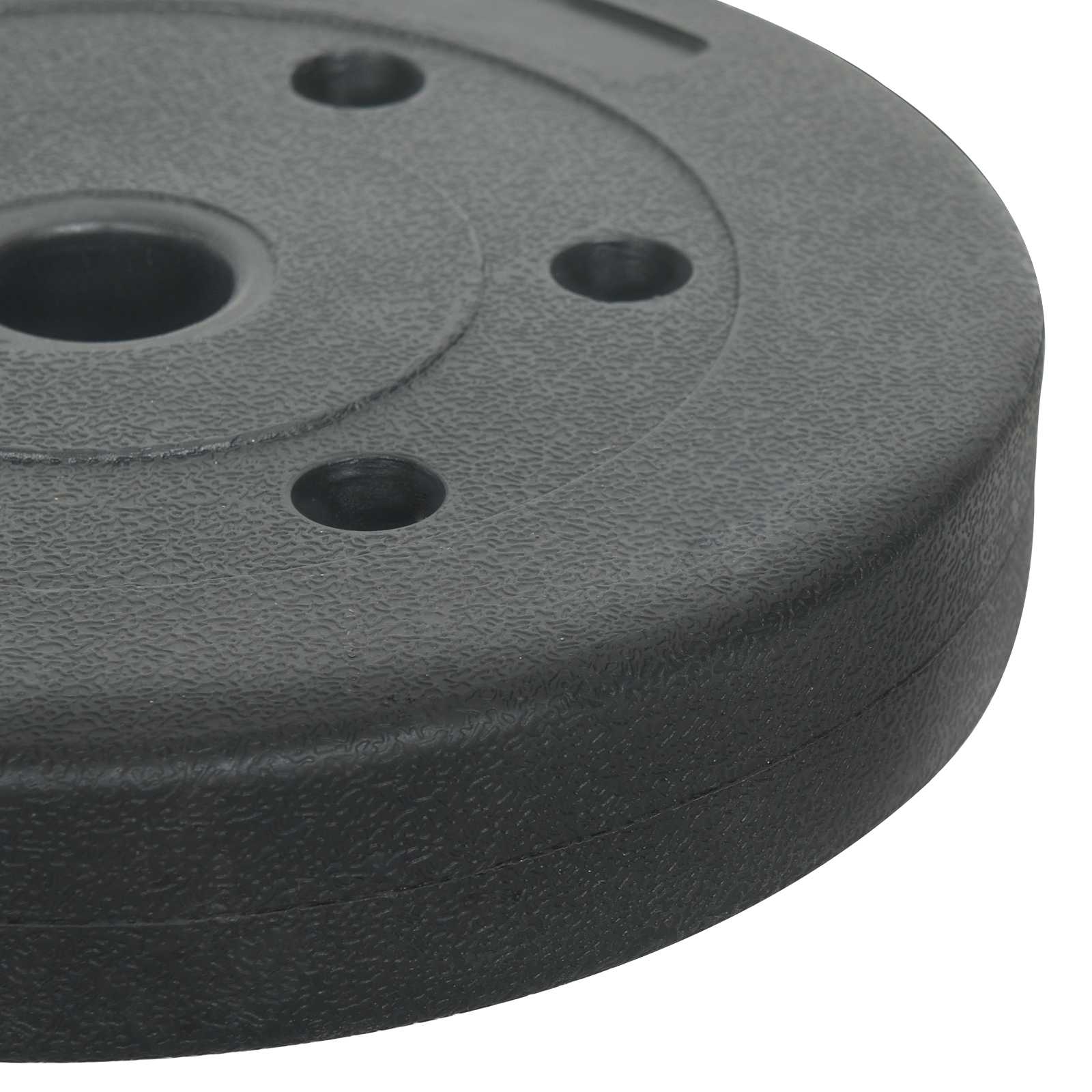 Gewichtsscheiben 4 Pcs 10 Kg Schwarz