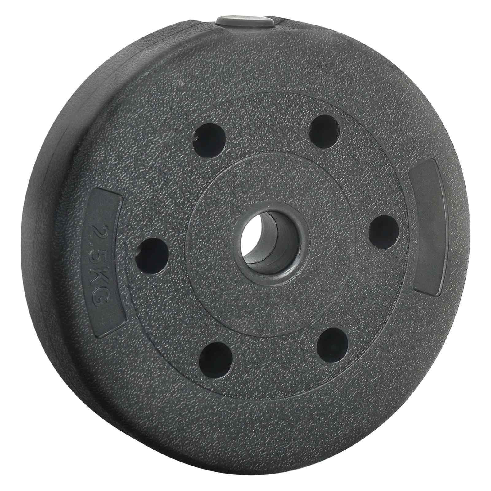 Gewichtsscheiben 4 Pcs 10 Kg Schwarz