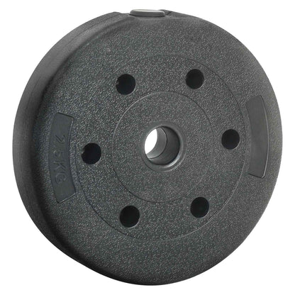 Gewichtsscheiben 4 Pcs 10 Kg Schwarz