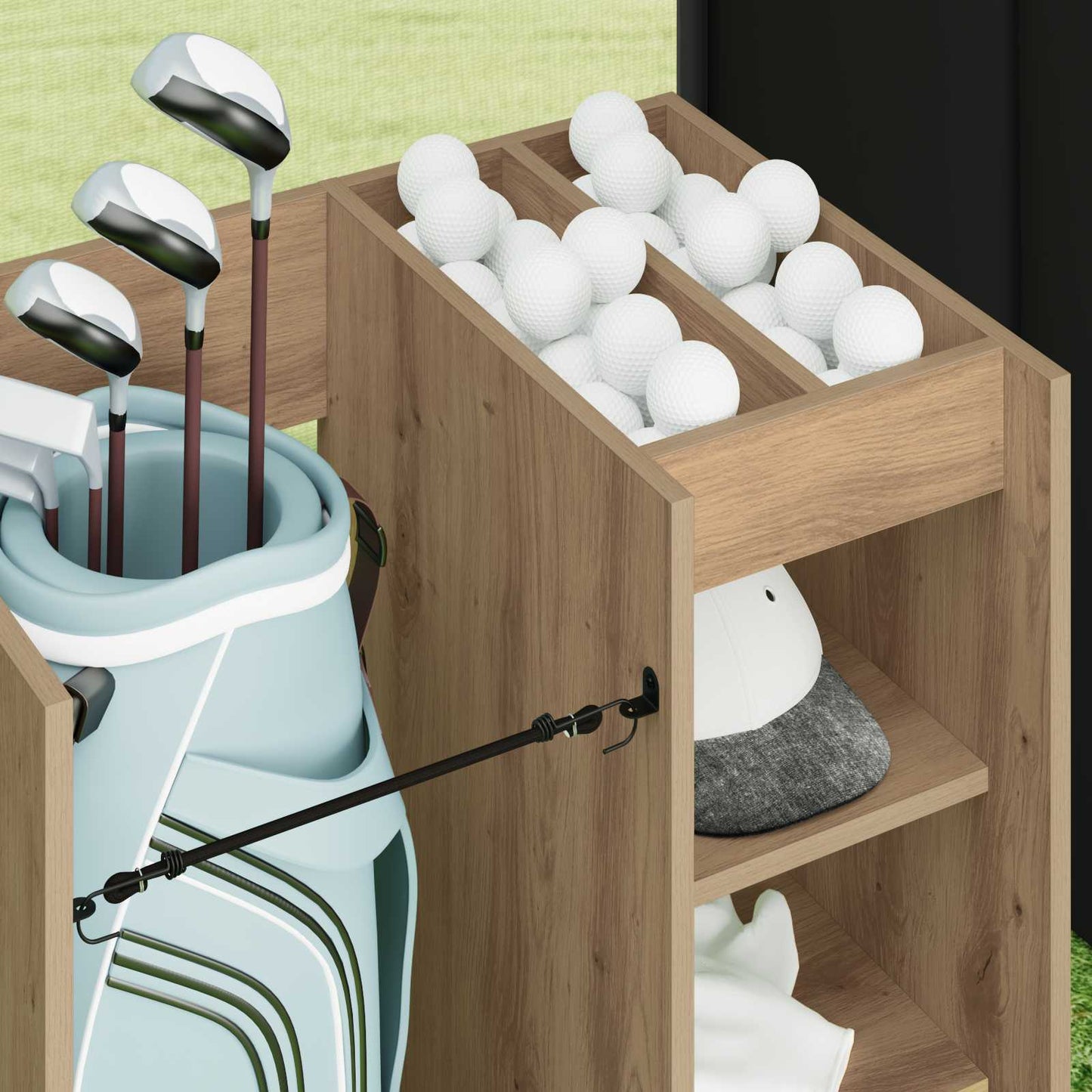 Golf Schrank Mit Rad Uni