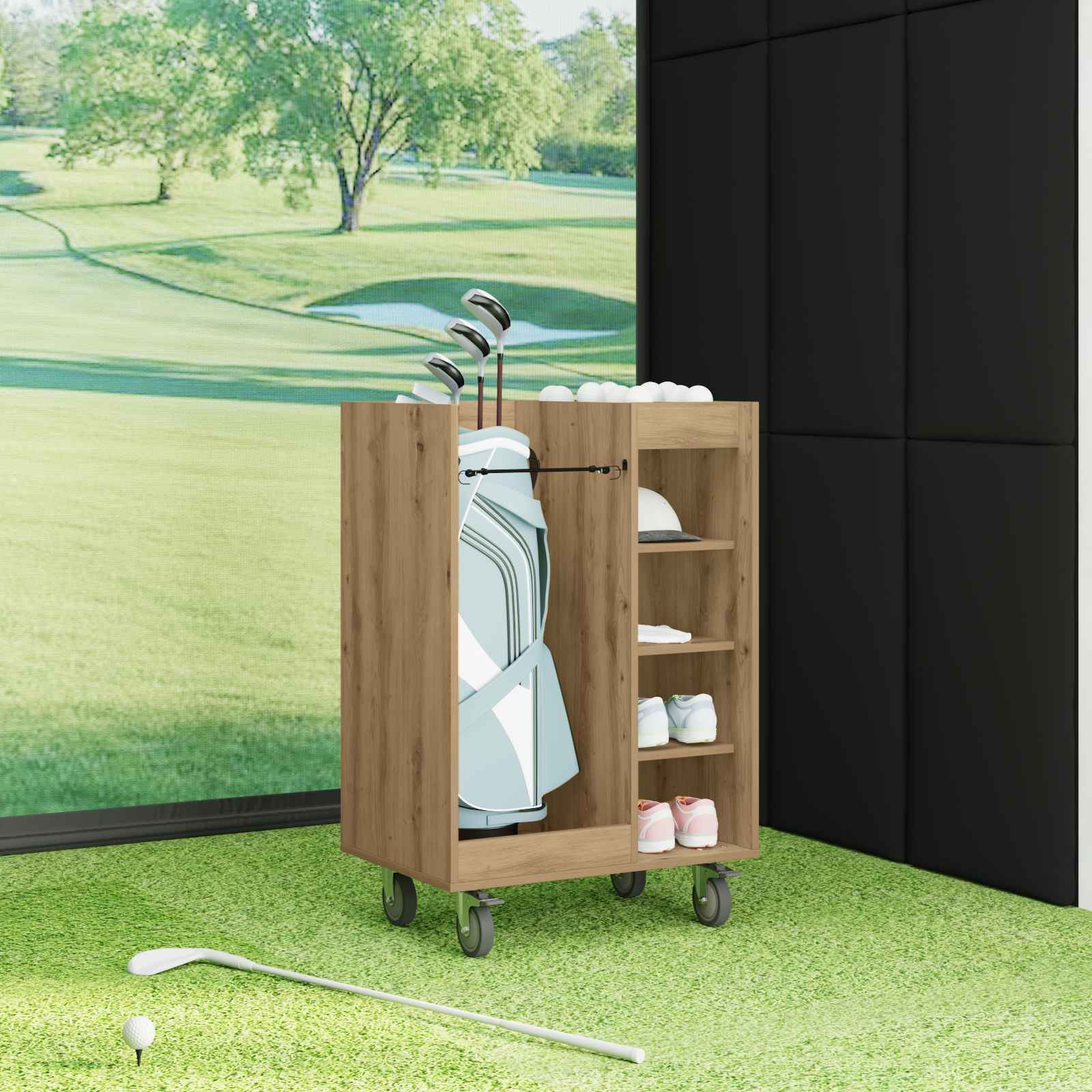 Golf Schrank Mit Rad Uni