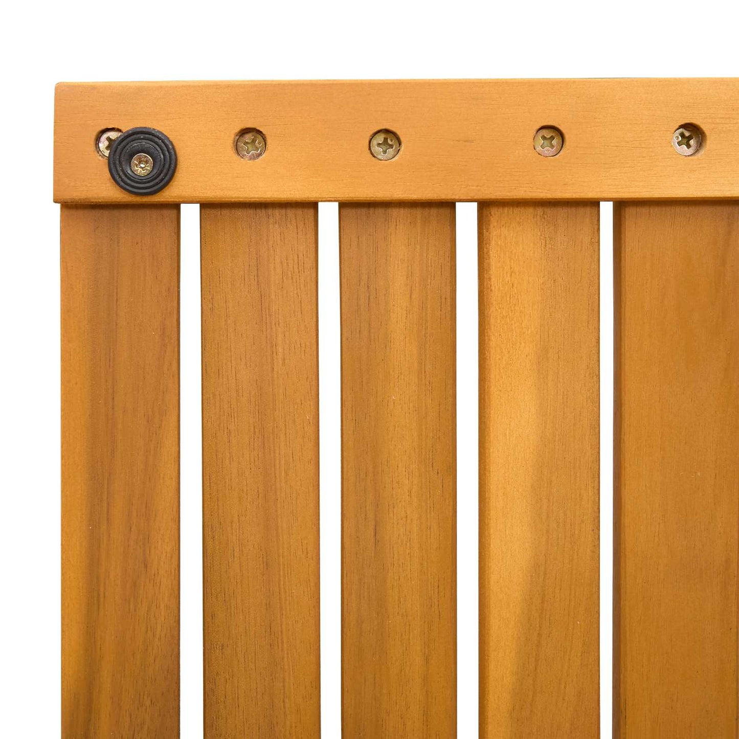 Badematte Uni Braun Holz