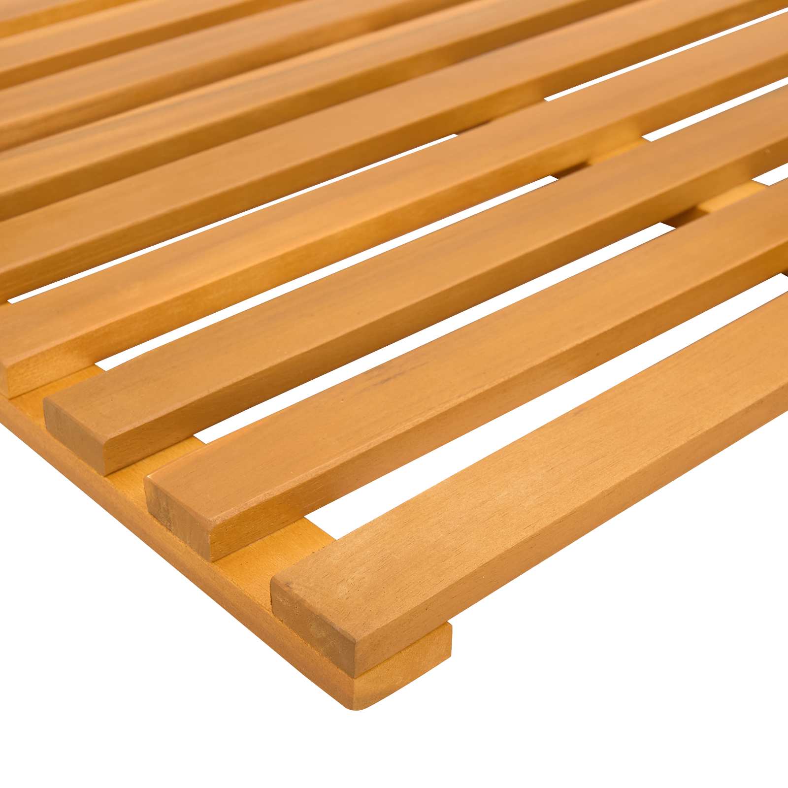 Badematte Uni Braun 100 X 53 Cm Holz