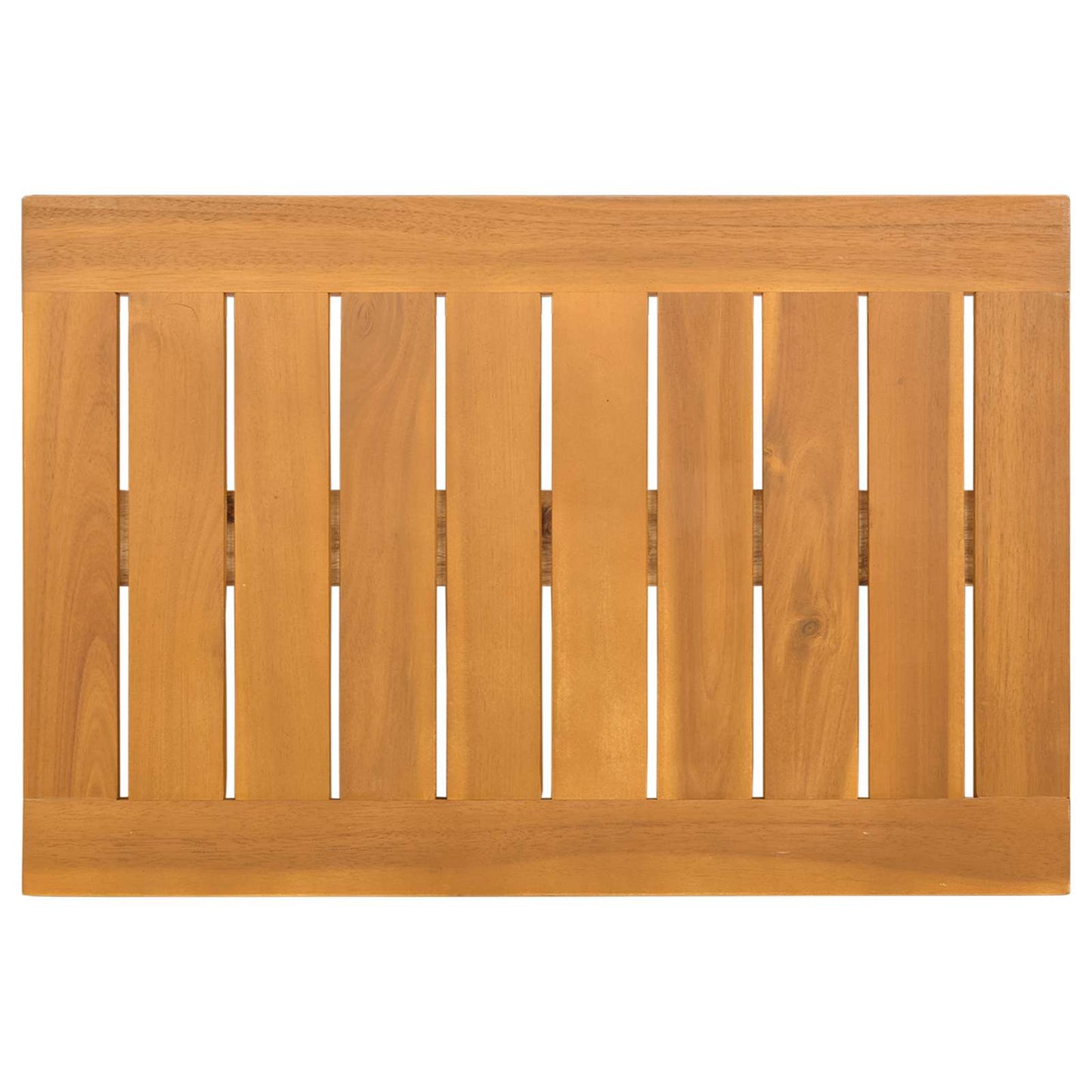 Badematte Uni Braun Holz