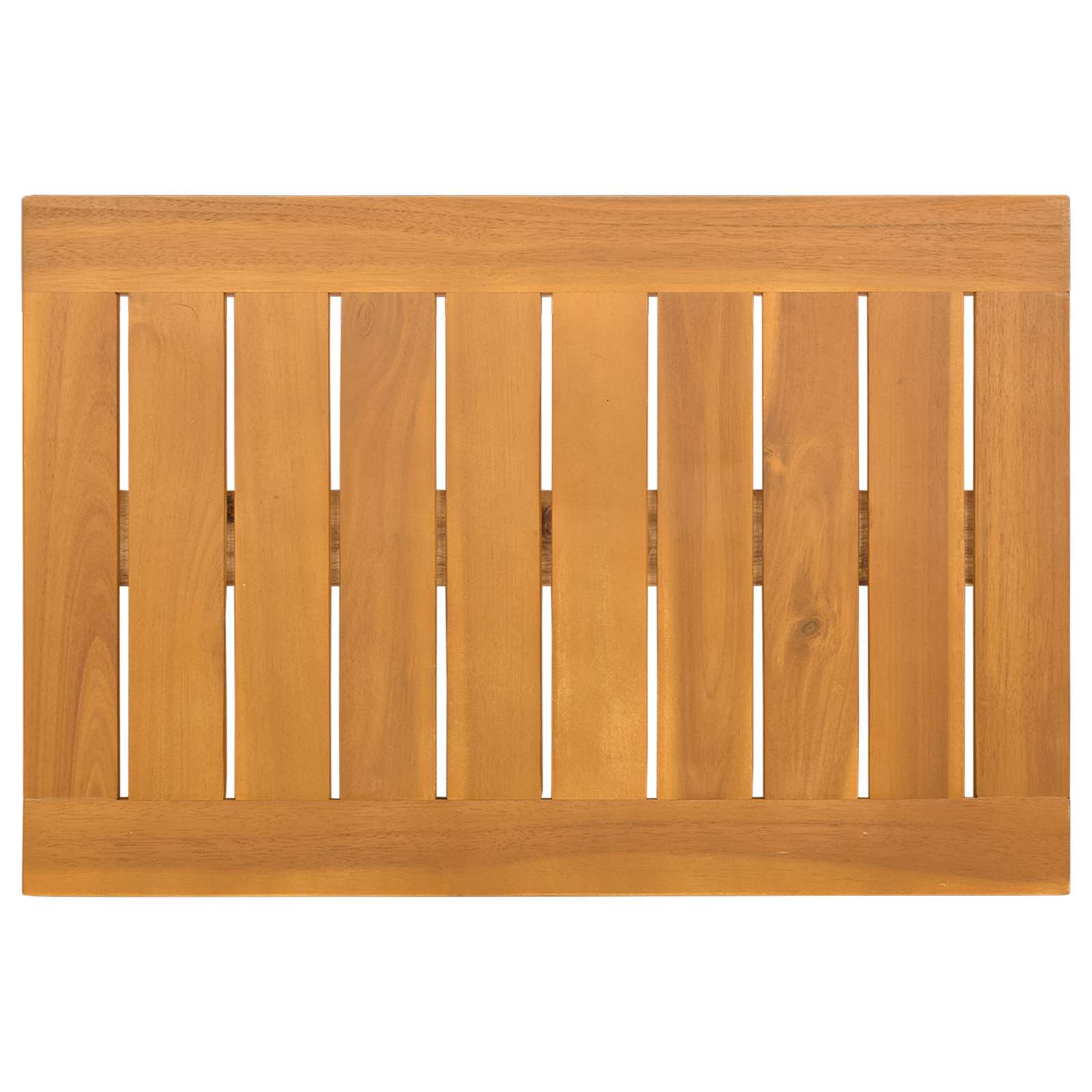 Badematte Uni Braun Holz