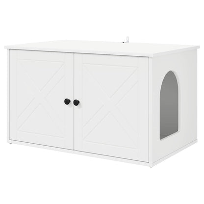 Katzenhaus 85 X 55 X 50,5 Cm Holzwerkstoff