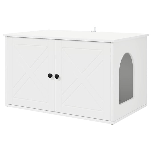 Katzenhaus 85 X 55 X 50,5 Cm Holzwerkstoff