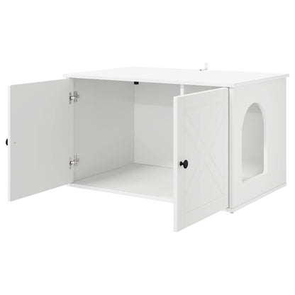 Katzenhaus 85 X 55 X 50,5 Cm Holzwerkstoff