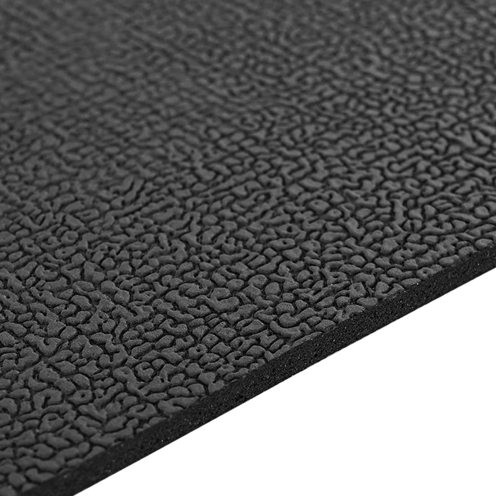 Sport Schutzmatte Schwarz 120 X 60 X 0,6 Cm High-Density Pvc